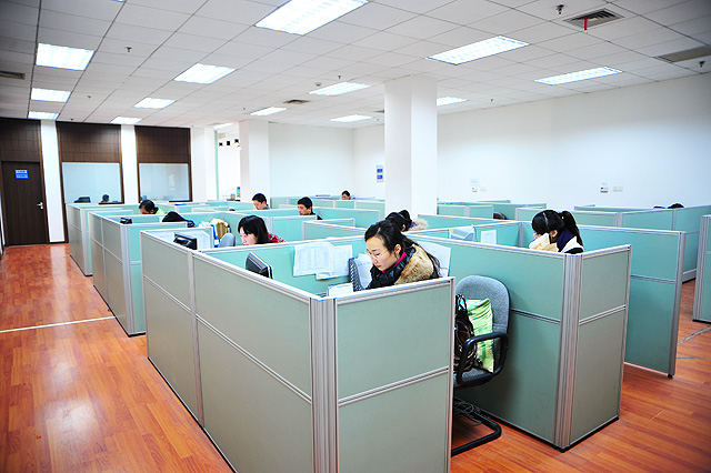 高晶員工辦公區(qū)